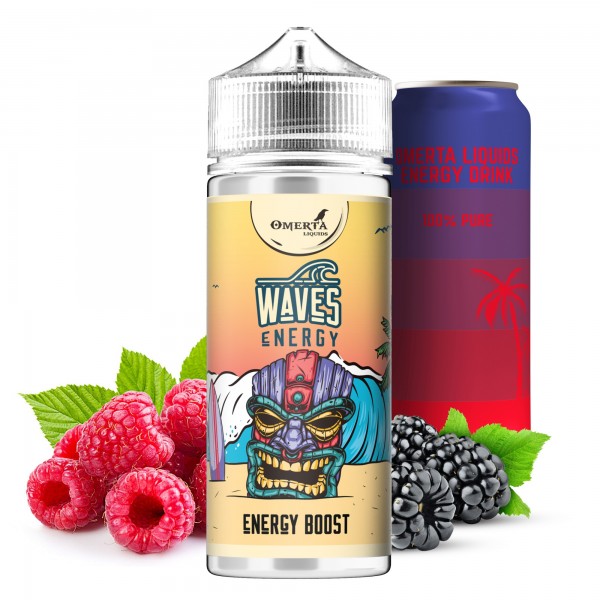 Omerta Waves Energy Boost 120ml